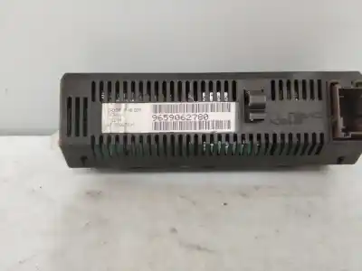 Second-hand car spare part multifunction display for citroen c4 coupe by loeb oem iam references 9659062780  