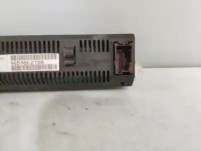 Second-hand car spare part multifunction display for citroen c4 coupe by loeb oem iam references 9659062780  