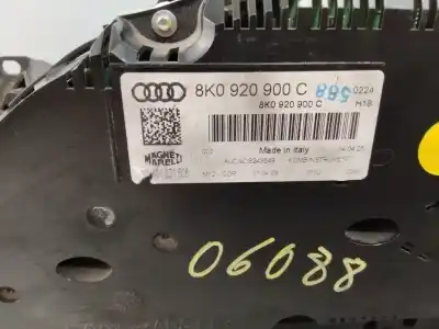 Second-hand car spare part dashboard for audi a4 b8 (8k2) 2.0 tdi oem iam references 8k0920900c  