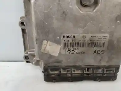 Second-hand car spare part ecu engine control for fiat stilo multi wagon (192_) 1.9 d multijet oem iam references 19242aca