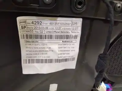 Автозапчасти б/у обивка передней правой двери за seat leon (5f1) style ссылки oem iam 5f4 867 132  