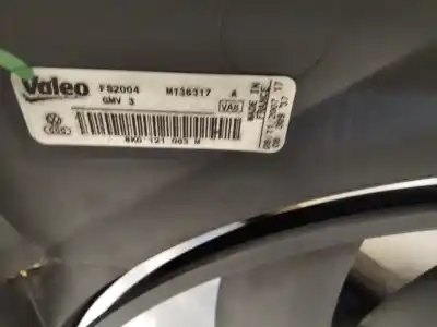Second-hand car spare part radiator cooling fan for audi a4 b8 (8k2) 2.0 tdi oem iam references 8k0121003m  