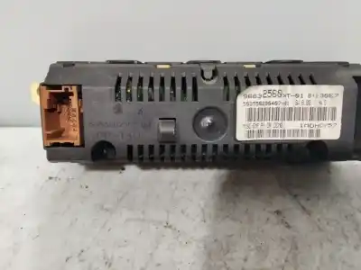 Second-hand car spare part multifunction display for citroen c2 stop&start oem iam references 96632560xt  