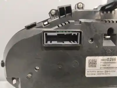 Second-hand car spare part dashboard for opel astra k (b16) 1.6 cdti (68) oem iam references 39030266