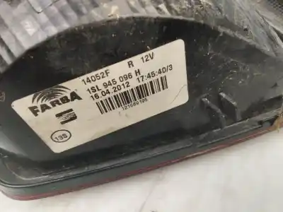 Second-hand car spare part right tailgate light for seat mii (kf1, ke1) 1.0 oem iam references 1sl945096h