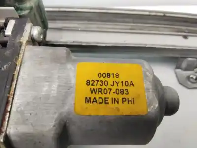 Second-hand car spare part rear right window regulator for renault koleos expression oem iam references 82730jy10a  