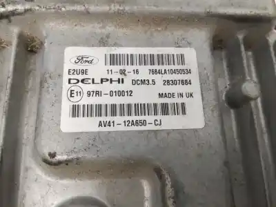Pezzo di ricambio per auto di seconda mano centralina motore per ford kuga (cbv) trend riferimenti oem iam 7684la10450534