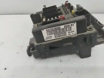 Second-hand car spare part fuse box unit for peugeot 307 (s1) xn oem iam references 9643538080