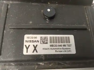 Peça sobressalente para automóvel em segunda mão centralina de motor uce por nissan micra (k12e) 25 aniversario referências oem iam mec32040m57327