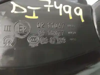 Pezzo di ricambio per auto di seconda mano retrovisore destro per citroen c3 c-series 81 cv / 60 kw riferimenti oem iam e20211047  