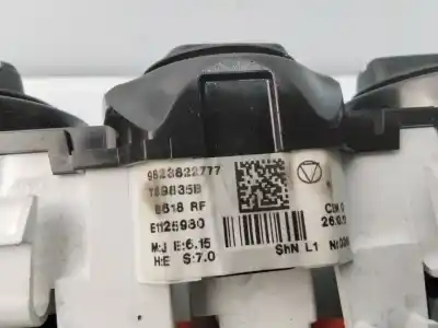 Автозапчасти б/у климат-контроль за citroen c3 c-series 81 cv / 60 kw ссылки oem iam 9823822777
