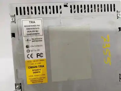 Автозапчастина б/у АУДІО СИСТЕМА / РАДІО CD для HYUNDAI I10 II (BA, IA)  Посилання на OEM IAM TQ8AC110B4GG  