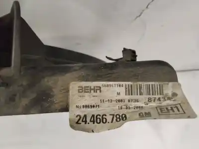 Автозапчасти б/у ЭЛЕКТРИЧЕСКИЙ ВЕНТИЛЯТОР за OPEL COMBO  ссылки OEM IAM 24466780  