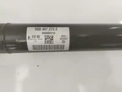 Автозапчастина б/у передня права трансмісія для seat leon st (5f8) 2.0 tdi посилання на oem iam 5q0407272g  
