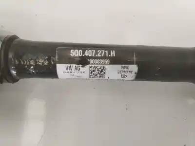 Автозапчастина б/у передня ліва трансмісія для seat leon st (5f8) 2.0 tdi посилання на oem iam 5q0407271h  