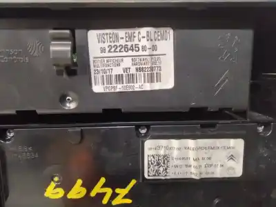 Автозапчасти б/у многофункциональный дисплей за citroen c3 c-series 81 cv / 60 kw ссылки oem iam 9822264580