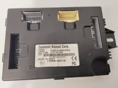 Second-hand car spare part electronic module for nissan micra v (k14) acenta oem iam references 116rai003116