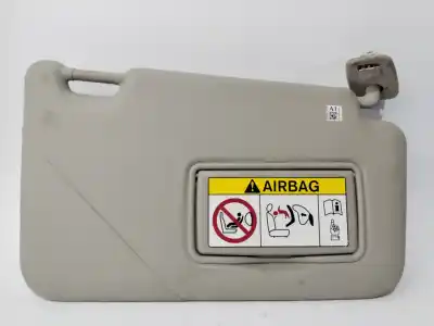 Second-hand car spare part right sunshade for nissan micra v (k14) acenta oem iam references 