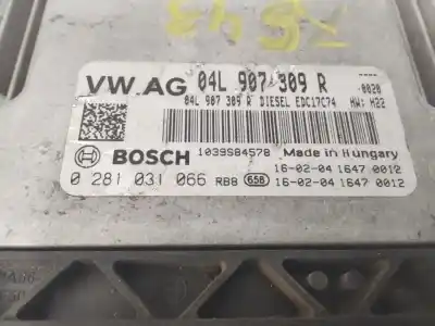 Автозапчасти б/у блок управления двигателем за seat leon st (5f8) 2.0 tdi ссылки oem iam 04l907309r  