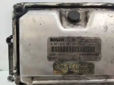 Second-hand car spare part ecu engine control for renault clio ii fase i (b/cbo) 1.2 16v alize 80 cv / 59 kw oem iam references h0m8200049304  