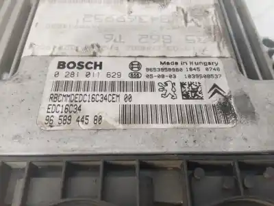 Pezzo di ricambio per auto di seconda mano Centralina Motore per PEUGEOT 307 BREAK / SW (S1) SW PACK Riferimenti OEM IAM 9658944580  