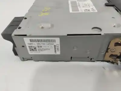 Second-hand car spare part audio system / radio cd for citroen c-elysée exclusive oem iam references 98075810  