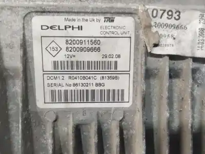 Second-hand car spare part ecu engine control for renault kangoo * oem iam references 8200911560  