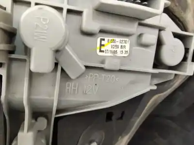 Second-hand car spare part right tailgate light for toyota corolla (_e12_) 1.4 d (nde120_) oem iam references 81550-02301  