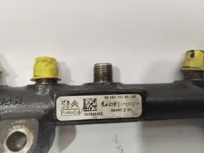 Pezzo di ricambio per auto di seconda mano rampa iniettori per citroen c4 picasso seduction riferimenti oem iam 9804776780  