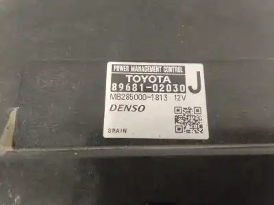 Peça sobressalente para automóvel em segunda mão módulo eletrônico por toyota auris hybrid active referências oem iam 8968102030  