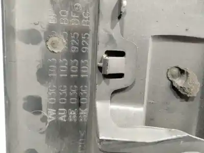Peça sobressalente para automóvel em segunda mão TAMPA DO MOTOR por VOLKSWAGEN GOLF V BERLINA (1K1)  Referências OEM IAM 03G103925BQ  