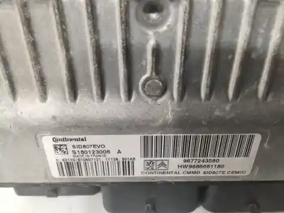 Second-hand car spare part ecu engine control for peugeot 508 access oem iam references 9677243580  