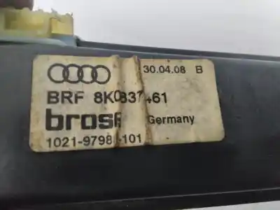Peça sobressalente para automóvel em segunda mão elevador de vidros dianteira esquerda por audi a4 avant (8k5) (2008) básico referências oem iam 8k0837461  