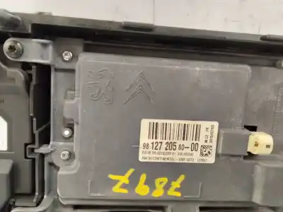Pezzo di ricambio per auto di seconda mano display multifunzione per citroen c4 picasso/spacetourer 1.6 intensive riferimenti oem iam 9812720580-00  