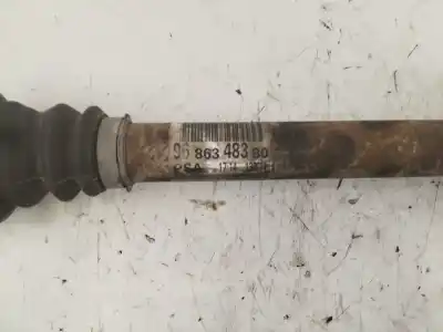 Peça sobressalente para automóvel em segunda mão transmissão dianteira esquerda por peugeot 508 access referências oem iam 9686348380