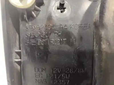 Автозапчасти б/у внутренний правый задний фонарь за kia carens ( ) edition 7 136 cv / 100 kw ссылки oem iam 92404-a4  