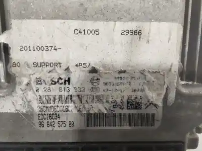Second-hand car spare part ecu engine control for citroen c4 coupe vts oem iam references 9664257580  