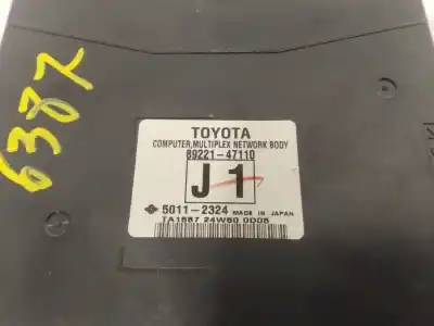 Pezzo di ricambio per auto di seconda mano modulo elettronico per toyota prius (nhw30) plug-in hybrid advance riferimenti oem iam 8922147110  