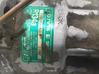 Peça sobressalente para automóvel em segunda mão compressor de ar condicionado a/a a/c por citroen berlingo 1.9 600 d furg. referências oem iam sanden 1106f  
