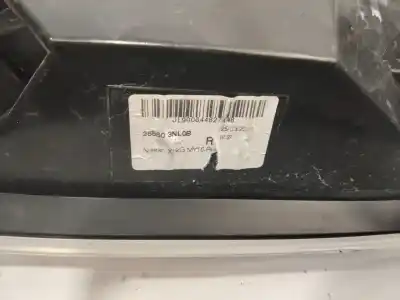 Second-hand car spare part right tailgate light for nissan leaf e+ 3.zero 218 cv / 160 kw oem iam references 265503nl0b  