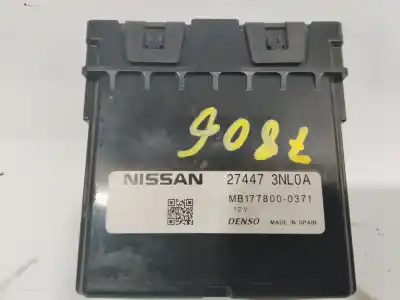 Peça sobressalente para automóvel em segunda mão módulo eletrônico por nissan leaf e+ 3.zero 218 cv / 160 kw referências oem iam 274473nl0a  