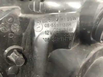 Second-hand car spare part Right Headlight for RENAULT CLIO II FASE II (B/CB0) Authentique OEM IAM references 085511138R  