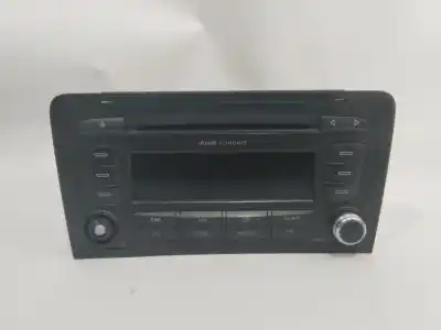 Second-hand car spare part audio system / radio cd for audi a3 (8p) 1.9 tdi ambiente oem iam references 8p0035186p  