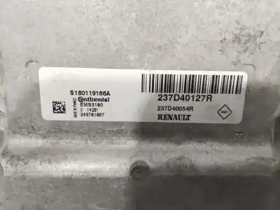 Peça sobressalente para automóvel em segunda mão centralina de motor uce por renault zoe zen 69 cv / 51 kw referências oem iam 237d40127r