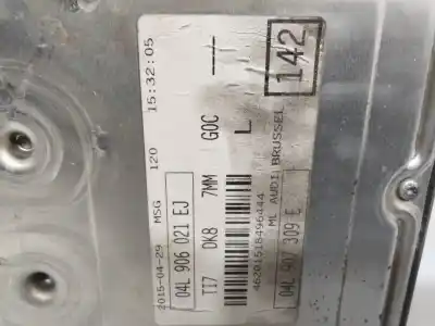 Second-hand car spare part ecu engine control for audi a1 (8xk) attraction 116 cv / 85 kw oem iam references 04l907309e  