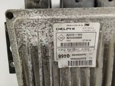 Автозапчасти б/у блок управления двигателем за renault kangoo furgón professional ссылки oem iam 8200911560  