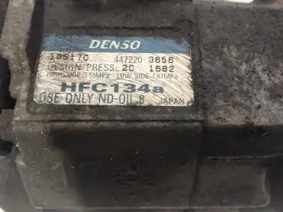 Pezzo di ricambio per auto di seconda mano compressore aria condizionata per mitsubishi montero (v80/v90) 3.2 di-d cat riferimenti oem iam 4472203656  