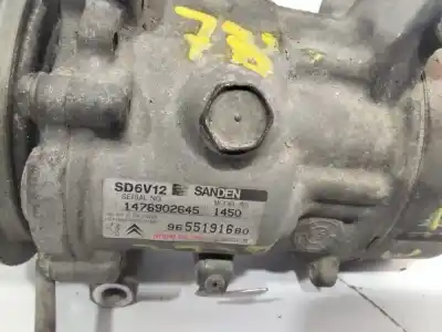 Second-hand car spare part air conditioning compressor for citroen c2 (jm_) 1.6 vts oem iam references 9655191680  