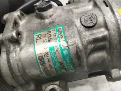 Peça sobressalente para automóvel em segunda mão compressor de ar condicionado a/a a/c por opel combo familiar referências oem iam 07585912362