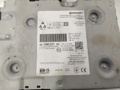 Автозапчасти б/у аудиосистема / радио Cd за OPEL MOKKA E GS LINE 136 CV / 100 KW ссылки OEM IAM 9839633180  